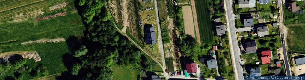 Zdjęcie satelitarne Brzozowa ul.