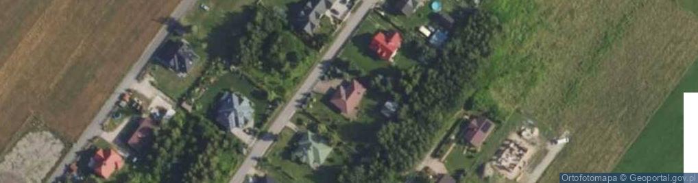 Zdjęcie satelitarne Brzozy ul.