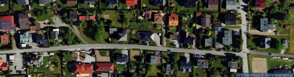 Zdjęcie satelitarne Braterska ul.