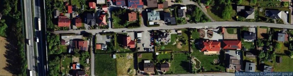 Zdjęcie satelitarne Braterska ul.