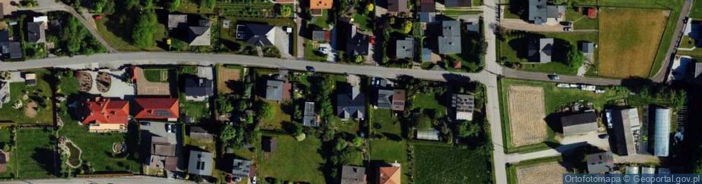 Zdjęcie satelitarne Braterska ul.