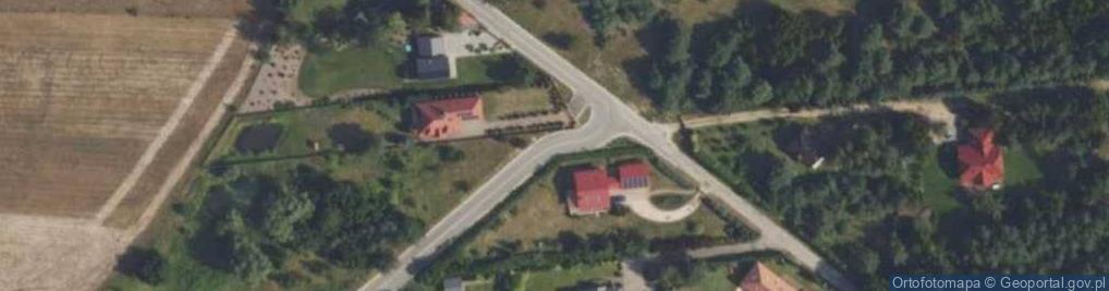 Zdjęcie satelitarne Brzozowa ul.