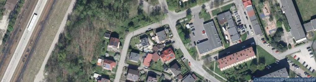 Zdjęcie satelitarne Brzozowa ul.