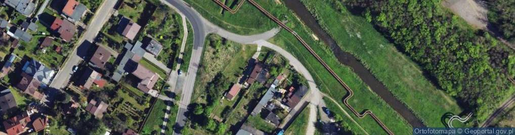 Zdjęcie satelitarne Brzegowa ul.