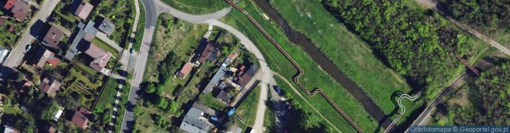 Zdjęcie satelitarne Brzegowa ul.