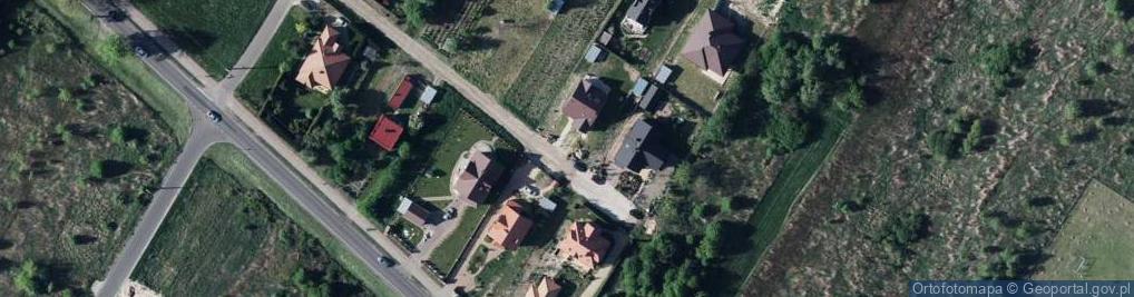 Zdjęcie satelitarne Brzozowa ul.