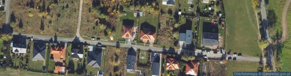 Zdjęcie satelitarne Brzozowa ul.
