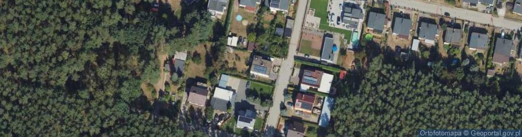 Zdjęcie satelitarne Brzozowa ul.