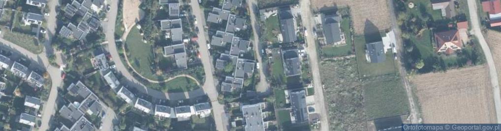 Zdjęcie satelitarne Brzask ul.