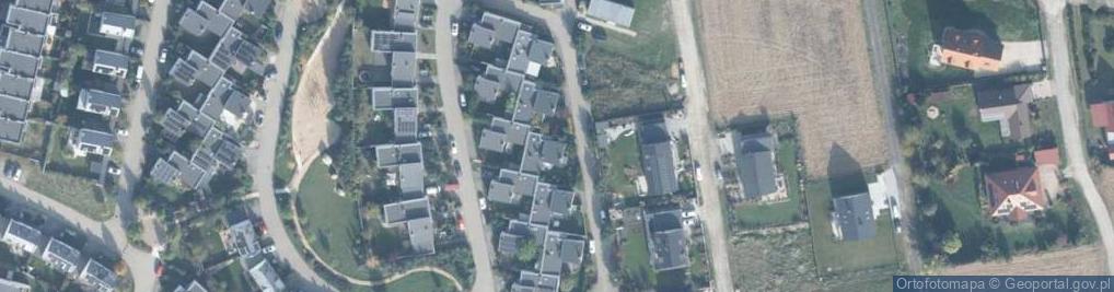 Zdjęcie satelitarne Brzask ul.