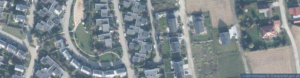 Zdjęcie satelitarne Brzask ul.