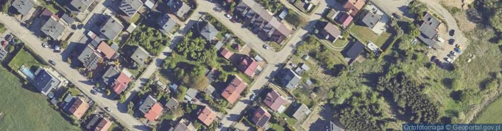 Zdjęcie satelitarne Brzozowa ul.