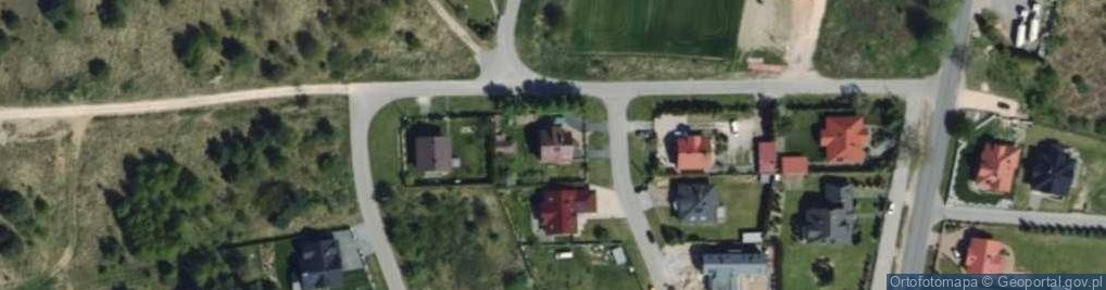 Zdjęcie satelitarne Brzozowa ul.