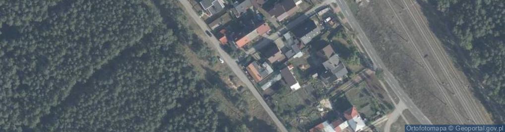 Zdjęcie satelitarne Brzozowa ul.