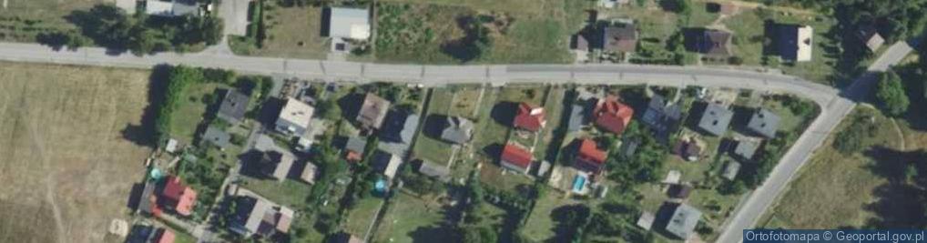 Zdjęcie satelitarne Brzozowa ul.