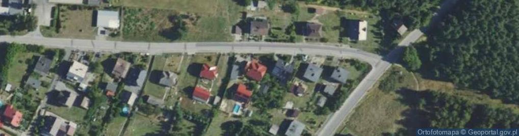 Zdjęcie satelitarne Brzozowa ul.