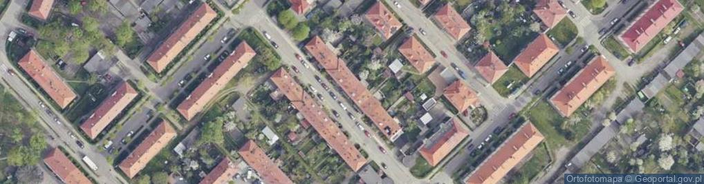 Zdjęcie satelitarne Brzozowa ul.