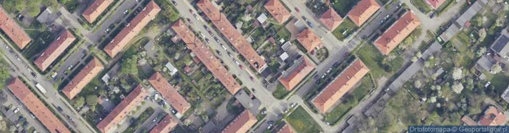 Zdjęcie satelitarne Brzozowa ul.