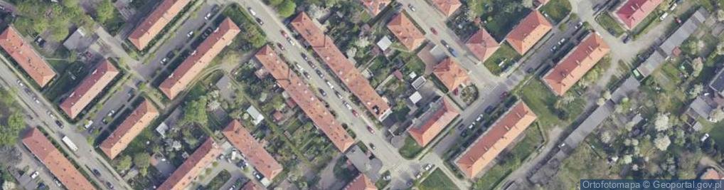 Zdjęcie satelitarne Brzozowa ul.