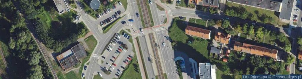 Zdjęcie satelitarne Browarna ul.