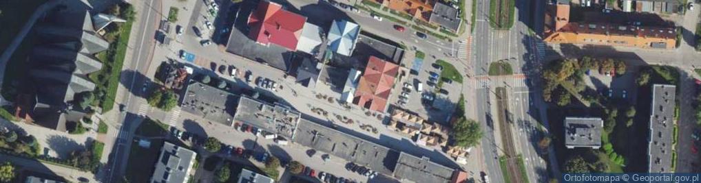 Zdjęcie satelitarne Brzozowa ul.