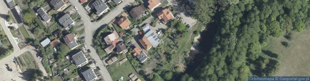 Zdjęcie satelitarne Brzozowa ul.