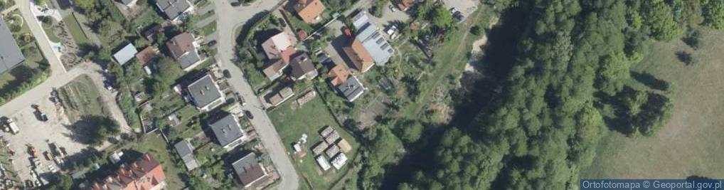 Zdjęcie satelitarne Brzozowa ul.
