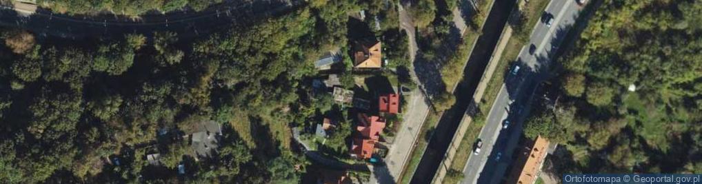 Zdjęcie satelitarne Brzegi ul.