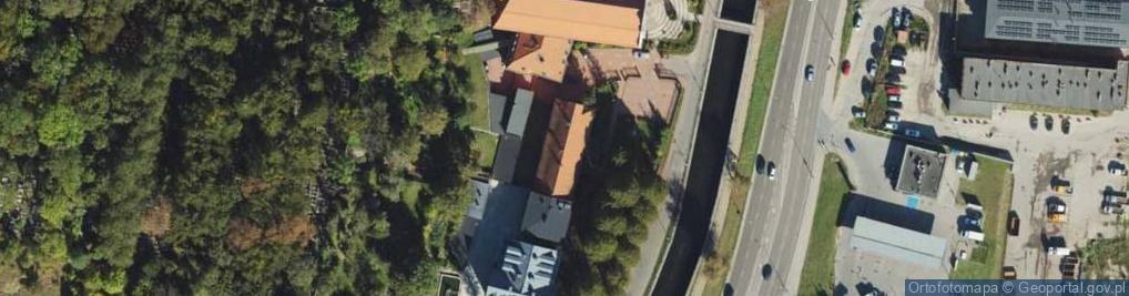 Zdjęcie satelitarne Brzegi ul.