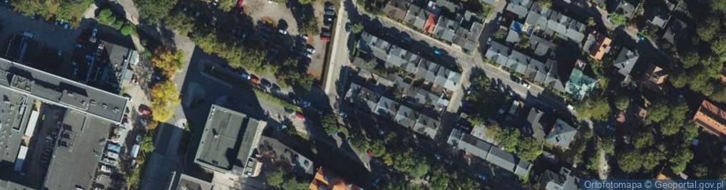 Zdjęcie satelitarne Bracka ul.