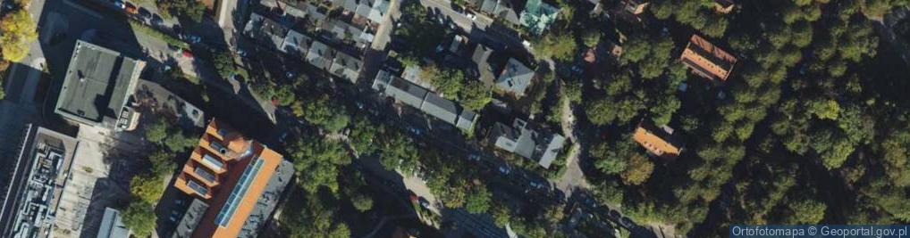 Zdjęcie satelitarne Bracka ul.