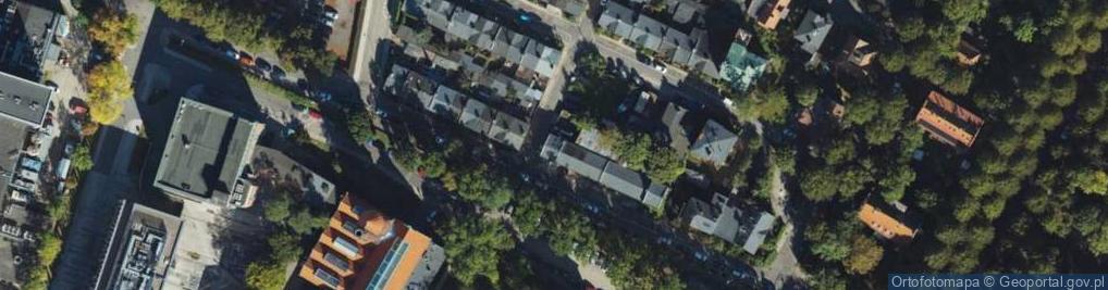Zdjęcie satelitarne Bracka ul.