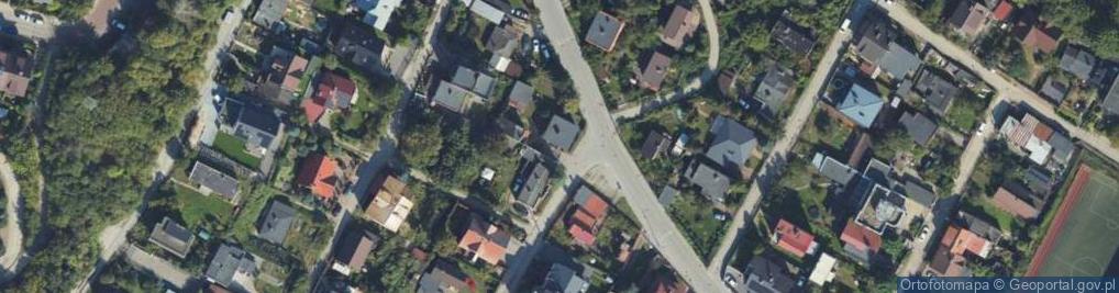 Zdjęcie satelitarne Brukarska ul.