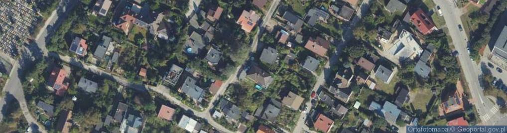 Zdjęcie satelitarne Brukarska ul.
