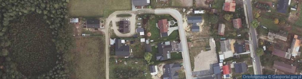 Zdjęcie satelitarne Brzozowa ul.
