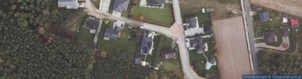 Zdjęcie satelitarne Brzozowa ul.