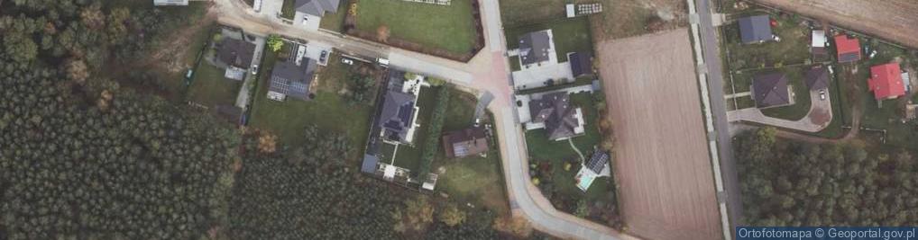 Zdjęcie satelitarne Brzozowa ul.