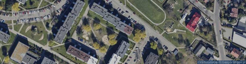 Zdjęcie satelitarne Brylantowa ul.