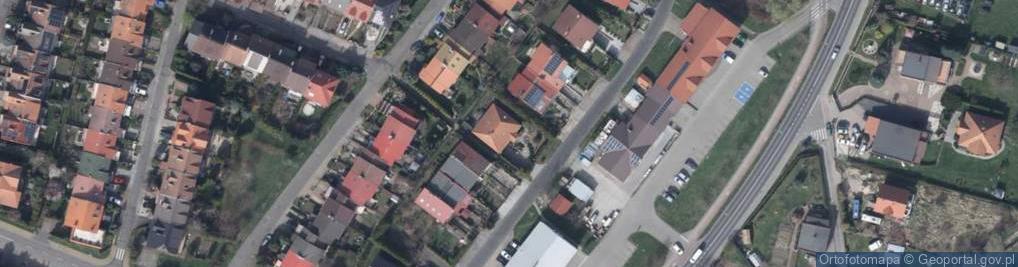 Zdjęcie satelitarne Brzeska ul.