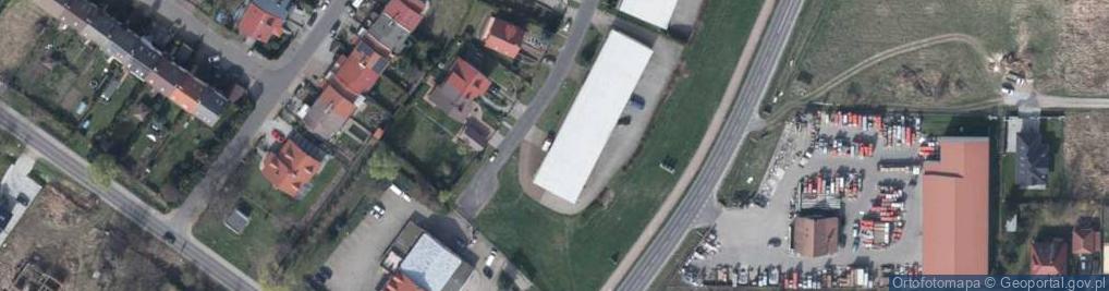 Zdjęcie satelitarne Brzeska ul.