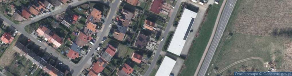 Zdjęcie satelitarne Brzeska ul.