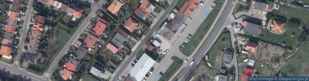 Zdjęcie satelitarne Brzeska ul.