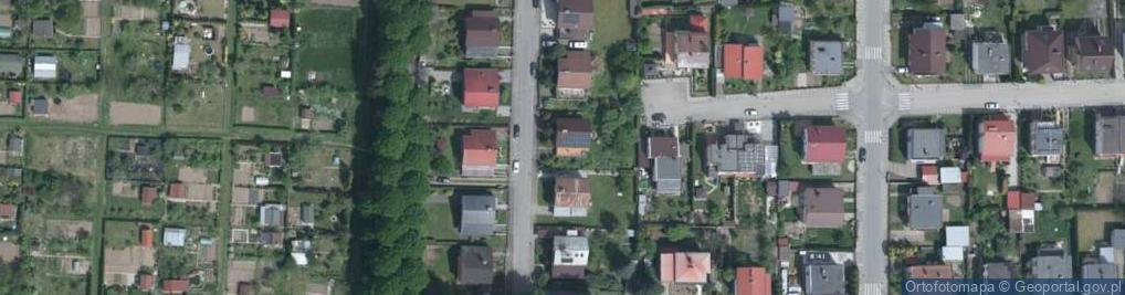 Zdjęcie satelitarne Broniewskiego ul.