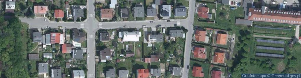 Zdjęcie satelitarne Broniewskiego ul.