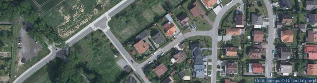 Zdjęcie satelitarne Brzozowa ul.