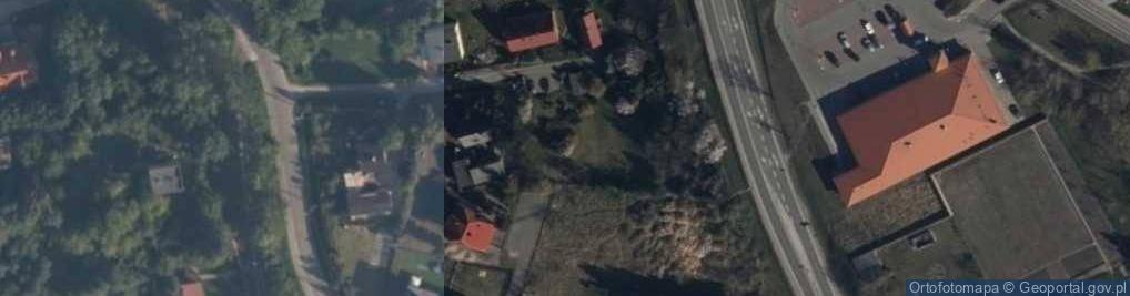 Zdjęcie satelitarne Brzozowa ul.
