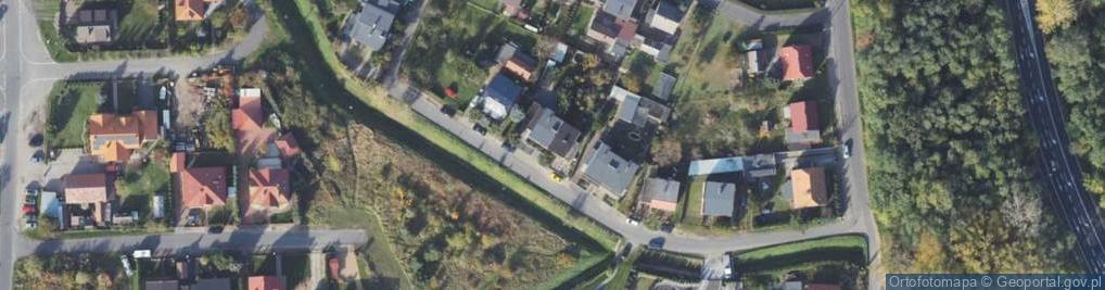 Zdjęcie satelitarne Brzozowa ul.