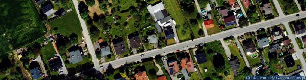 Zdjęcie satelitarne Brzozowa ul.