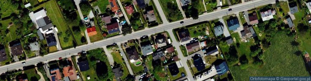 Zdjęcie satelitarne Brzozowa ul.