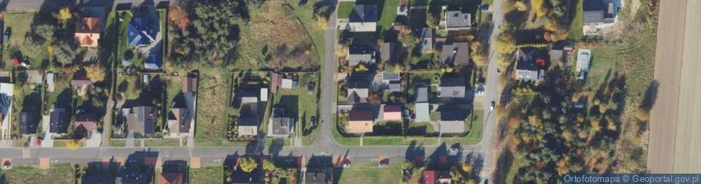 Zdjęcie satelitarne Brzozowa ul.